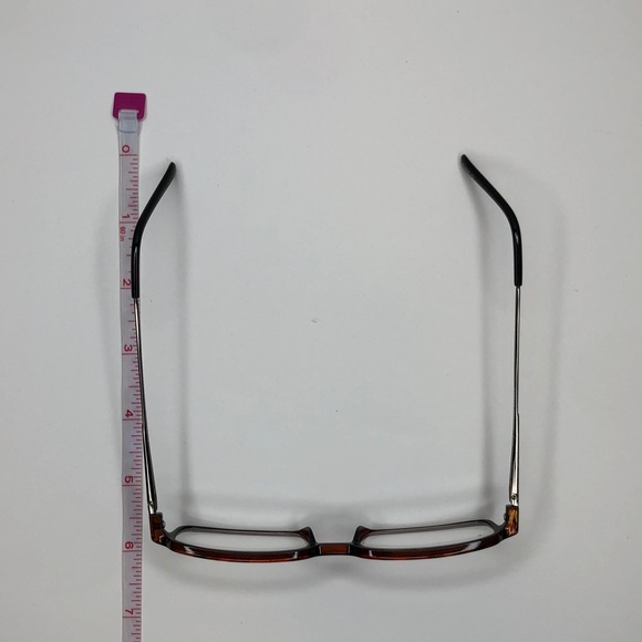 Foster Grant Rectangular Readers/Cheaters/Eyeglasses +1.25; Brown Tortoise Frame - Picture 4 of 10